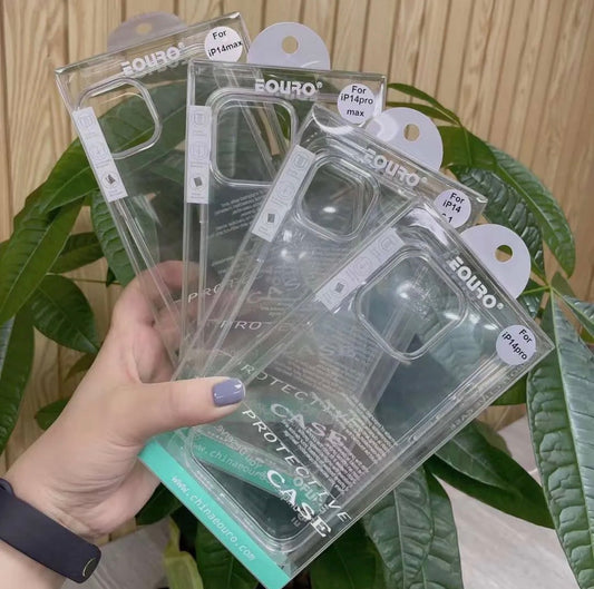 Euro Protective Anti-Drop Transparent Case – Compatible with iPhone Models